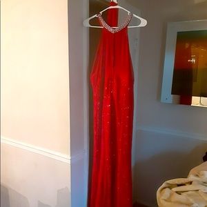 Red Ball Gown
